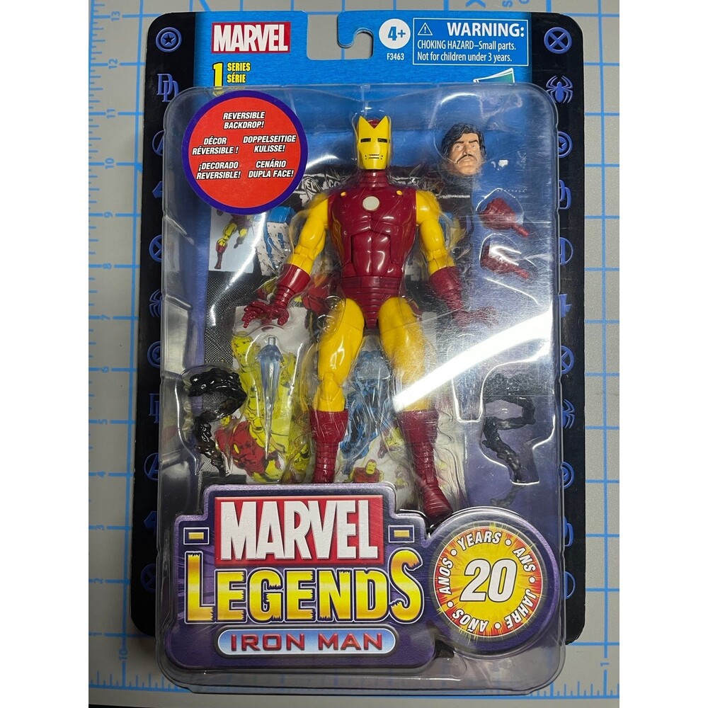 Marvel Legends 20th Anniversary Iron Man Action Figure Tony Stark